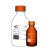 蜀牛黄盖试剂瓶透明棕色带刻度高温灭菌瓶采样取样玻璃大样品瓶250/500/1000/2000/ml 5000ml透明