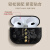 凡锐 AirPodsPro2保护套airPods3 AirPods1/2苹果无线耳机蓝牙硅胶保护壳 油画黄色叮当猫【磨砂硅胶*真机 苹果 AirPods Pro 第二代【2022