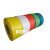 PP全新料彩色透明打包带机用半自动全自动热熔塑料包装带广东 黄透明12*0.65厚1500米5KG 拉力