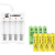 德力普5号7号1.5v电池1.2V通用五七可充电大容量玩具遥控器电子镍氢锂电 24节7号+充电器