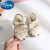 迪士尼（Disney）夏女童鞋凉鞋1-2-岁防滑软底包头2024新款韩版小孩宝宝公主学步鞋 米白色 内长12.0cm_15码