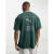 彪马（PUMA） 男士 运动T恤  猎装背部印花工艺绿色T恤 GREEN S