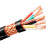 珠江 RVVP屏蔽信号线铜芯线8芯1平方控制电线电缆8x1.5mm（企业专享）