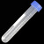 钢骑士 塑料离心管带刻度 EP管种子瓶子弹头塑料离心管 10ML圆底螺盖（100个） 
