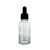 透明螺口玻璃滴管瓶滴瓶茶色多规格密封滴瓶精油瓶5ml10ml15ml20m 棕色20ml2个装