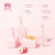 红色小象 儿童牙膏 1-3-12岁低氟防蛀宝宝牙膏  婴儿口腔清洁水果味动物森林牙膏 30g*5支礼盒装