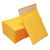 黄色牛皮纸气泡信封袋气泡膜袋书本服装包装快递袋加厚打包泡沫袋 12*184CM215个/小箱
