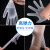 爱马斯(AMMEX)一次性PVC手套 100只/盒小码 检查手套 餐饮清洁劳保透明 GPX3KRT42100