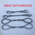压制钢丝绳索具起重工具起重钢丝绳吊具吊车吊机行车起重机用吊绳 镀锌8毫米0.5米