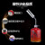 脉鲜（MAXSUN）户外高山罐扁气罐登山罐户外液化气瓶韩国原装进口安全防爆气罐 3x450g 红罐