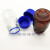 透明棕色玻璃蓝盖试剂瓶 250/500/1000ml 化学丝口螺口样品瓶 蜀牛棕色中性料500ml 1个价