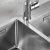 不锈钢水槽双槽套餐 抽拉龙头手工双槽 厨房洗菜盆06159 大双槽78*45CM（带下水配件）