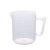 RICH LAB 食品级塑料量杯250 500 1000ml 2L 5L烘焙奶茶加厚家用PP刻度烧杯 5000ml带盖