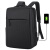 小米（MI）背包定制印logo双肩包电脑包男女旅行学生16吋大容量书包旅游 黑色