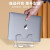 海备思笔记本立式支架适用于桌面重力收纳架macbook固定夹iPad pr 白色升级版ABS材质