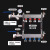联塑不锈钢分水器地暖分水器地热分水器大流量分水器3路四路4路分水器暖气排气阀放水阀套阀配件地暖管 超大流量304不锈钢分水器 8路【大通径供热快】