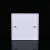 津天成 PVC线盒面板白板86型接线盒连接盖板开关插座底盒暗盒盖板-白色盲板200件