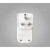 漏电保护插头空调太阳能插头10A/16A剩余电流保护 16A分体式银蝶品牌