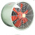 定制适用耐高温轴流风机厨房防油防潮强力通风机厂房管道式排风扇 2504 220V