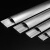 海斯迪克 铝合金线槽半弧形 金属防踩线槽 地板地面穿线金属线槽 长1m (7号) HKHE-012