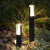 动真格（DongZhenGe）草坪灯户外防水简约北欧花园室外景观别墅园林小区公园地灯AA 方形草坪灯-80cm-15瓦