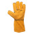 福安特劳 二层牛皮35cm长电焊手套双层加厚劳保防护焊工作业手套 10双/包 黄色