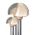铝塑板开槽刀 木工圆底刀铣刀铝塑板开槽刀具雕刻机半圆刀电木铣 1/4*3/16(4.76)