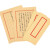 希万辉 中国风复古牛皮纸创意信纸信封套装 24个小号信封+24张白色竖格信封