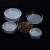 高硼硅33温培养皿607590100120150200mm1套底和盖玻璃 75mm高硼硅