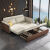 映巢（YINGCHAO）中式轻奢实木沙发床双人可折叠床北欧小户型客厅两用沙发 需储物高箱+250 详询客服