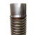 适用于304不锈钢钢管焊接波纹管工业金属软管高温蒸汽软管防爆非标定制 DN100*108*300