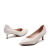 Senda/森达新款商场同款性感尖头细跟女单鞋3RF01AQ9 米白色 34
