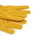 谋福（CNMF）羊皮黄色捉蜂防蜜蜂蜇养蜂手套养蜂工具  手套 均码