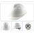 仁聚益ABS国标安全帽生产工作帽劳保定制logo维修路政施工人电工头盔 V型透气白