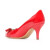 萨瓦托.菲拉格慕（Salvatore Ferragamo）女鞋 女士小牛皮高跟鞋奢侈品潮牌 584309-红色 6.5美码
