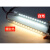 LED硬灯条220V柜台长条贴片 硬灯条220v线 暖白 超亮220VPC透明罩20m 暖白其它