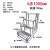 铝合金焊接工业踏台三步四步梯凳加厚踏步平台脚踏梯登高台阶梯子 4步高1000mm载重150kg