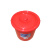 珠塑（ZHUSH）塑料提水桶 加厚耐用圆形收纳桶清洁洗衣桶大容量水桶 珠江桶带盖18L