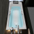 TOTO珠光嵌入式浴缸PPY1560HP/1760HP成人家用双人泡澡盆 浴缸【带扶手】+原装下水 1.5m