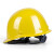 乔治巴顿安全帽新国标 工地头盔abs玻璃钢透气建筑电力工程施工监理领导用 豪华加固玻璃钢黄色