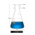 贝傅特 锥型瓶 加厚高硼硅玻璃带刻度耐高温耐酸耐碱实验室三角烧瓶 广口1000ml 