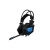 钛度 THS300A4冰霜之眼耳机带麦克风USB头戴游戏耳机7.1声道CF/lol吃鸡主播耳麦 蓝色