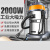 BF502吸尘器大吸力工业商用酒店洗车用强力大功率吸水机2000w 标配尘袋版