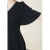 IZMH裙子夏天女装2024夏季新款微胖妈妈版型好遮肉高质量黑色连衣裙大 黑色 高退货包运费 2XL 建议（125-140斤）