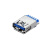 USB 3.0AF180焊线式 USB充电插座连接器 数据线母座 电镀精良定制 0615 铁壳