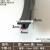 断桥铝合金门窗卡槽式密封条40型平开隔音条平底塑钢卡式防水胶条 卡槽-02（8*4mm（1米价）