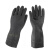 ALPHATEC 29-500黑色加厚防腐蚀耐酸碱手套氯丁橡胶防水防化工业手套 29-500-黑色 M 