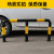 京速 M型钢管加厚护栏防撞停车位隔离警示道路防护  长1.5米M型60高【76管】   单位：个