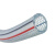 有豫 水管 PVC蛇皮管透明网纹4分塑料软管6分 1寸内径25mm50米   单位：卷