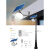 上海ZDS10太阳能一体式路灯LED天黑自动亮户外防水 ZDS102太阳能路灯【白光】6500K